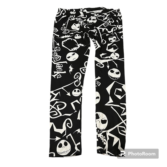NWT Disney Nightmare before Christmas jack Skellington leggings - Picture 2 of 8